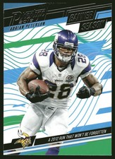 2019 Panini Prestige #BS-AP Adrian Peterson Banner Season Xtra Points Blue