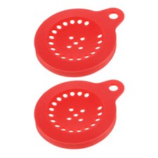4 Count Silicone Popcorn Bucket Lid Colander for Jars Multi Hole