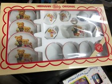 Rare Hermann Teddy Original Childs Tea Set