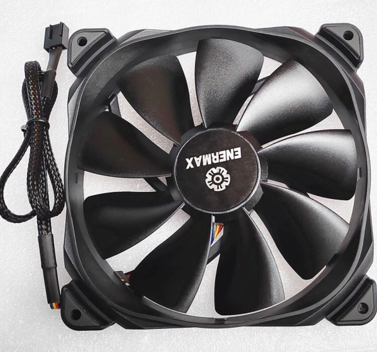 Enermax LIQTECH II / LIQTECH II TR4 140mm Replacement Fan UCTBP14P-C 12V 0.20A - Image 2 of 4