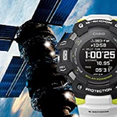 Casio G-SQUAD GBD-H1000-1A7JR Men's Digital Black White GPS