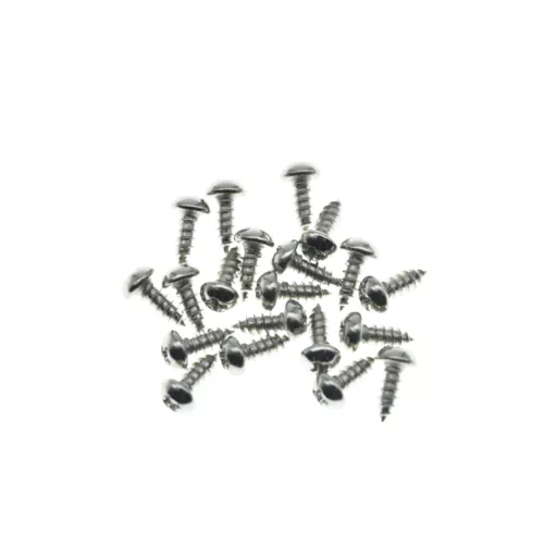 Stainless Steel American #2 & #3 x 1/4" Truss Rod Cover Screws for Gibson/Fender
