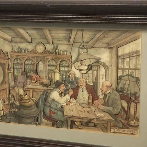Vintage Anton Pieck 1970 framed 3D Layered Shadowbox Dioramas 9.5”x7”x2.5” - Picture 9 of 23