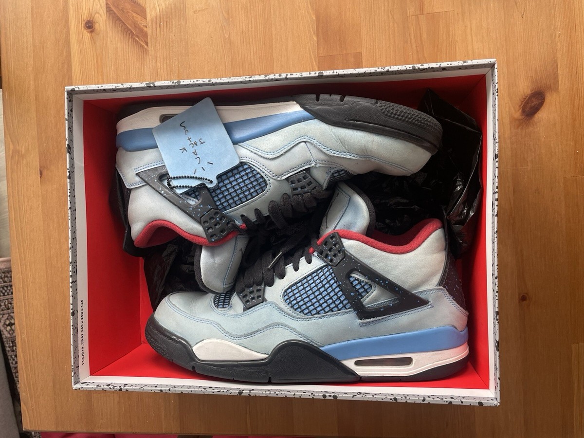 travis scott jordan 4 size 11