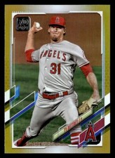 2021 Topps #363 Ty Buttrey Gold Foil Card Los Angeles Angels