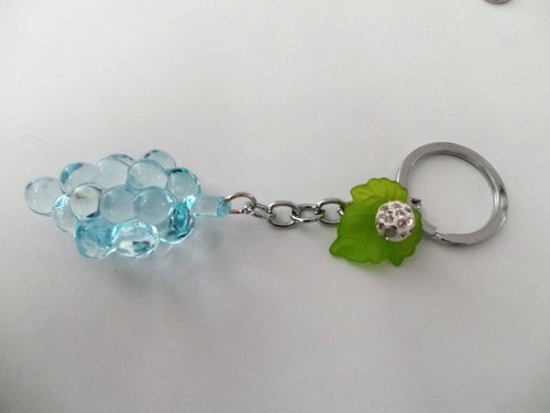 Berry Shambala Keyring Charm Pendant Purse Bag Car Key holder Ring Chain Gift - Picture 15 of 16