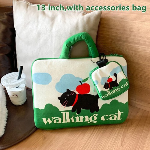 Cute Laptop Sleeve Bag 11 13inch Notebook Pouch For Macbook HP Acer Handbag - Afbeelding 16 van 24