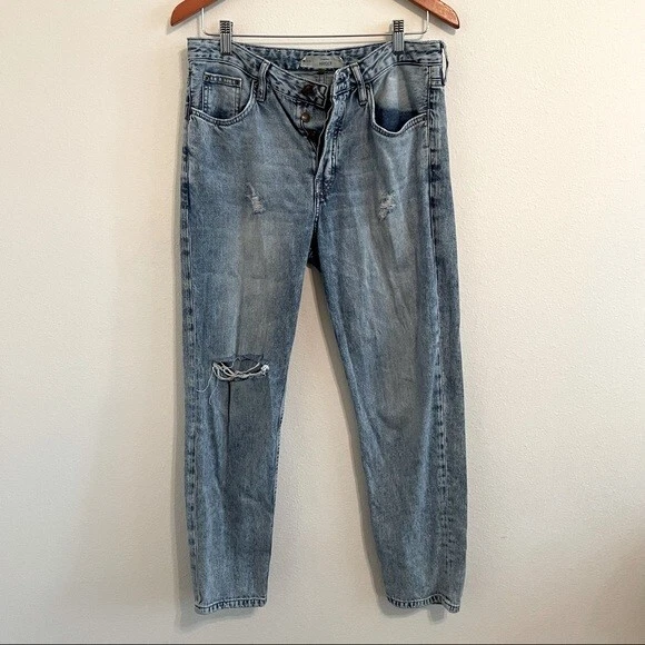 Topshop hayden top boyfriend jeans