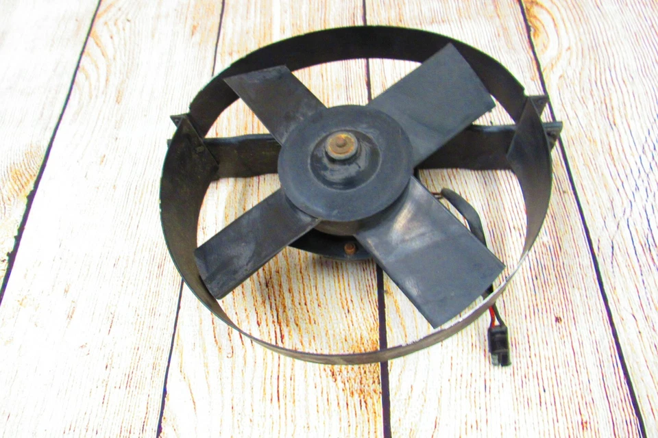 Jaguar XJ6 1984-87 4,2 L motor aire acondicionado radiador ventilador eléctrico motor OEM USADO Foto 3 de 4