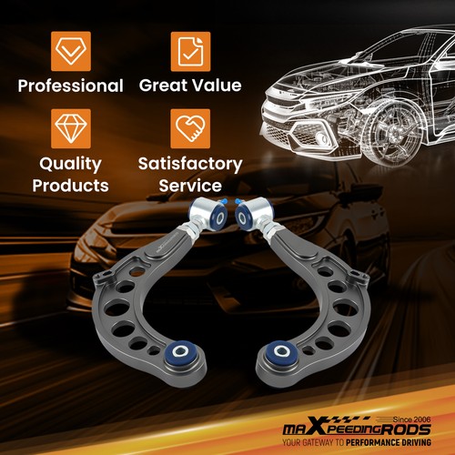 Brazos inclinables traseros ajustables 2 piezas con polietileno para Honda Accord 2018-2020 2021 2022 - Imagen 7 de 11