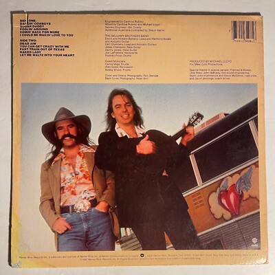 Bellamy Brothers – You Can Get Crazy Vinyl, LP 1980 Warner Bros