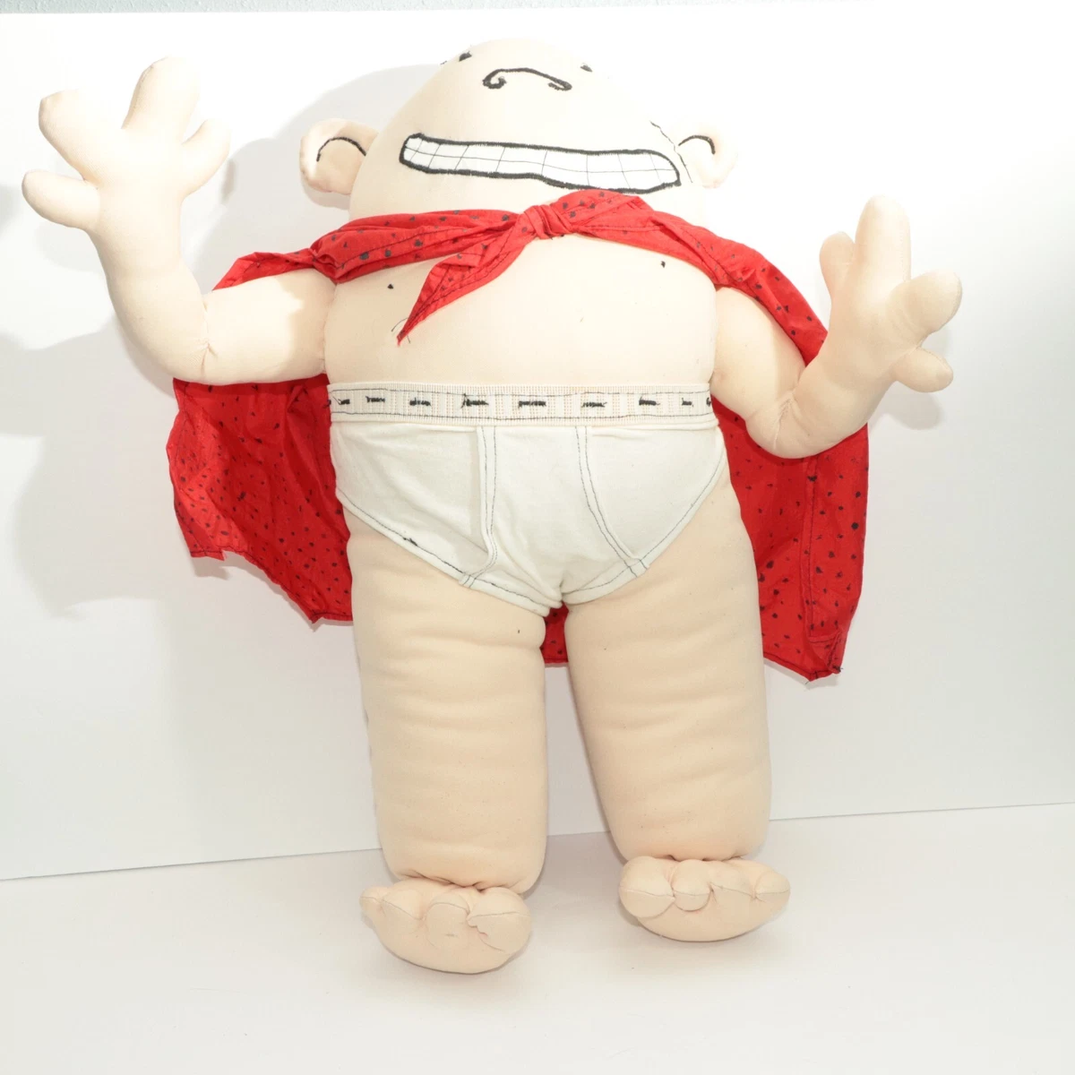 Large Captain Underpants Plush Doll Figure Stuffed Animal Soft Toy 19  Inches