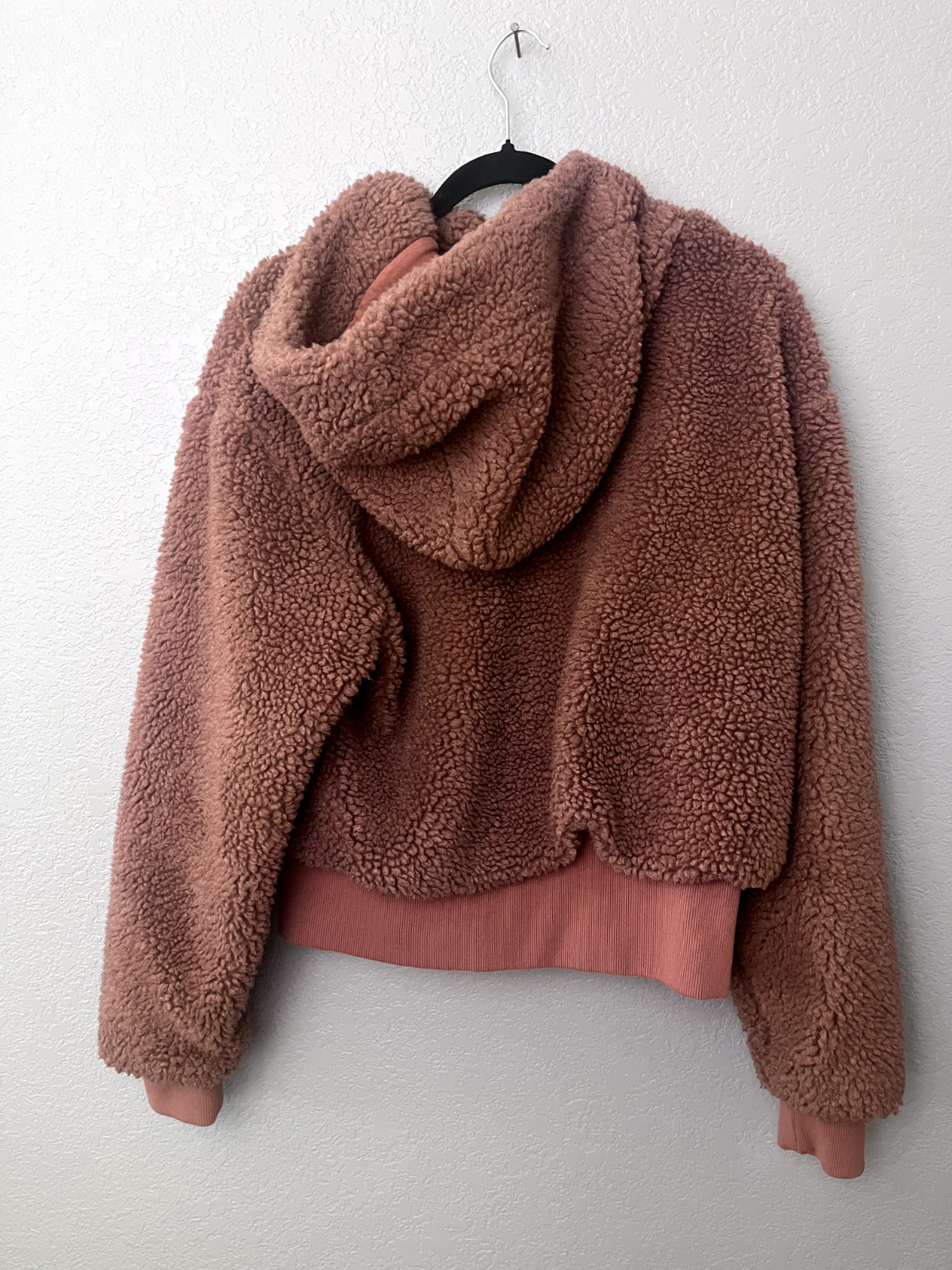 Fabletics Summit Teddy Jacket size Medium Sherpa … - image 2