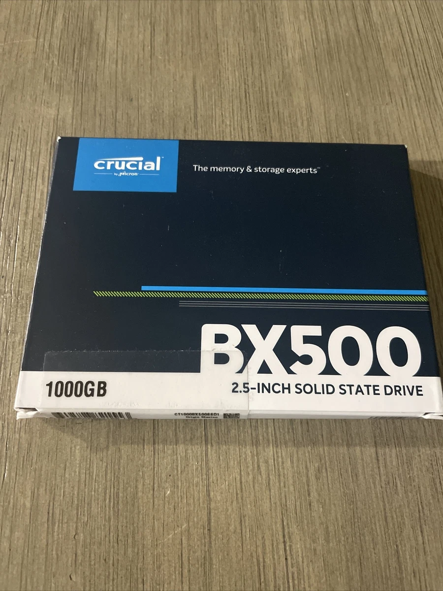 Crucial BX500 1TB 3D NAND SATA III 2.5