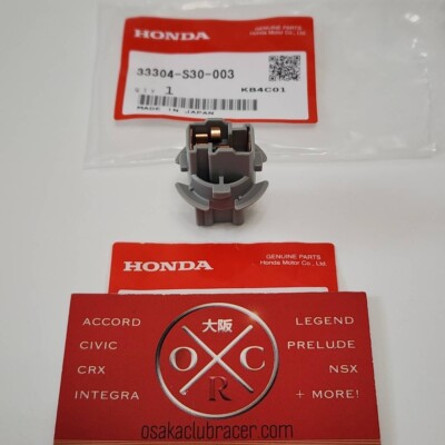 #ad #ad Genuine OEM Honda T20 Tail Light SOCKET 33304 S30 003 04 05 Civic COUPE 2 Door $18.95