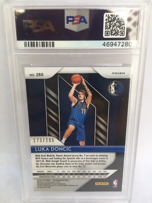 2018-19 Panini Prizm Luka Doncic PSA 9 Red Prizm 🔥🔥🔥🏀 | eBay 2018-19 Panini Prizm Luka Doncic PSA 9 Red Prizm 🔥🔥🔥🏀 | eBay