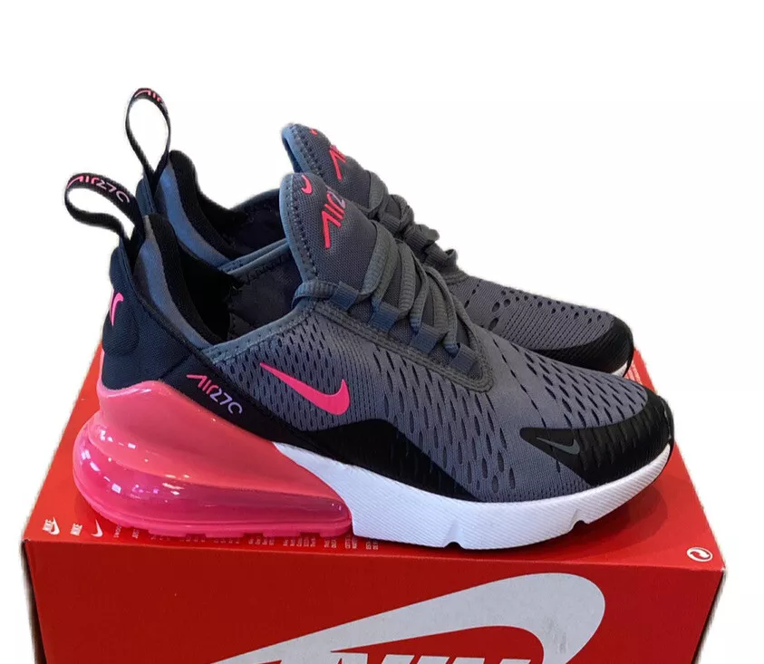 louter gebied Leeds Nike Air Max 270 GS 'Hyper Pink Smoke Grey' Youth Sz 7Y/Wmn's SZ 8.5  943345-031 | eBay