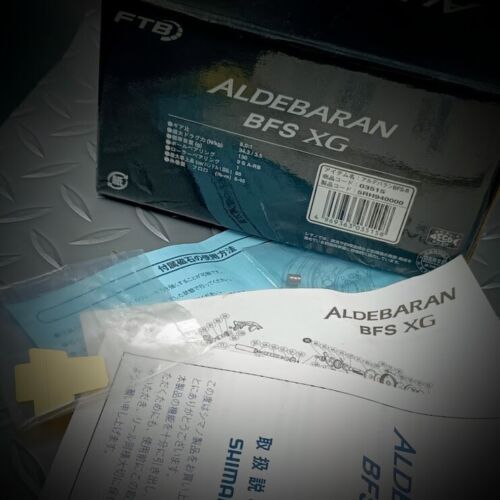Carrete de baitcast usado SHIMANO【16 ALDEBARAN BFS XG】R-H 8.0:1 Gear "Ex+"cond. Con caja - Imagen 18 de 18