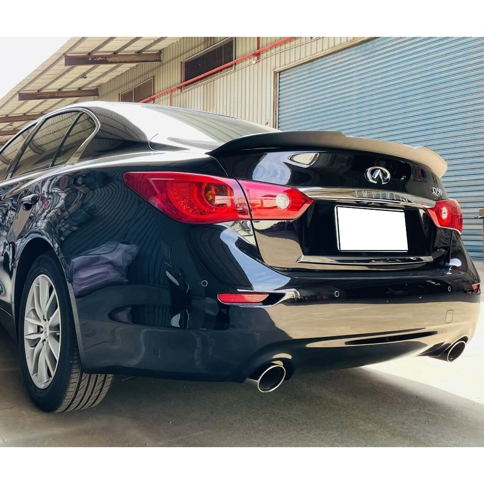 Alerón trasero Duckbill 255YC para Infiniti M35 M45 Y50 2005~2010 sedán Foto 3 de 4