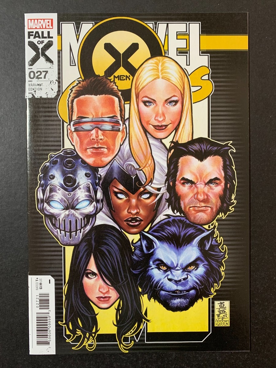アメコミ　marvel　x-men 　エマ・フロスト　マーク・ブルックス　サイン アメコミ marvel x-men エマ・フロスト マーク・ブルックス サイン