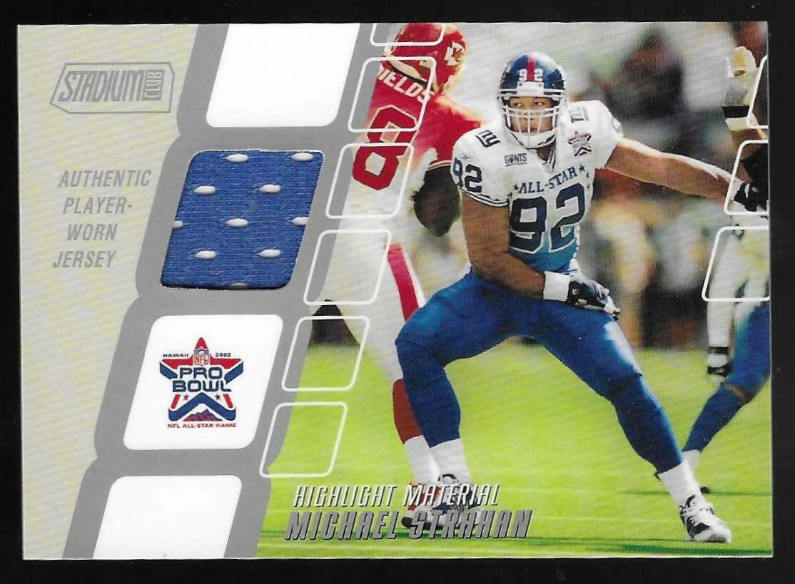 New York Giants Michael Strahan Pro Bowl jersey