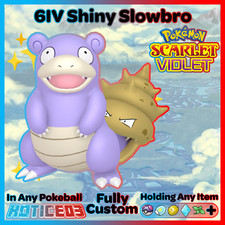   Shiny Slowbro 6IV   Pokemon Scarlet  Violet   Fast   