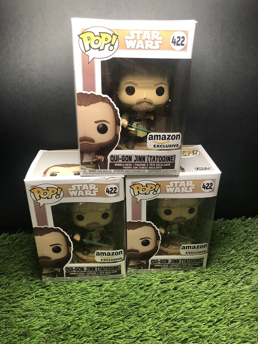 Funko Pop! Star Wars: Across The Galaxy - Qui-Gon Jinn (Tatooine) Exclusive  