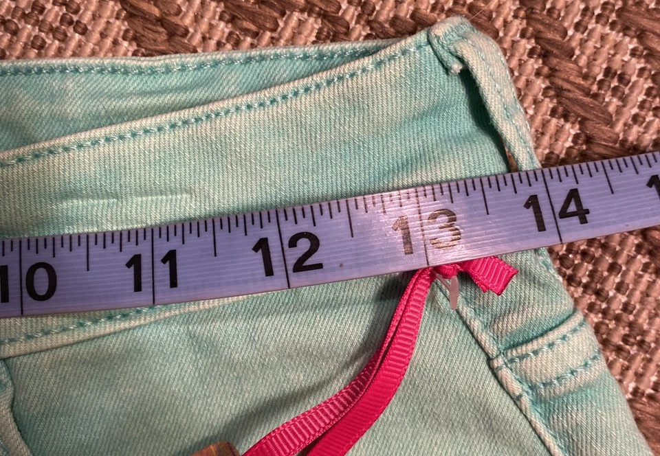 Camisa sin mangas Justice Girls gris 16/18 mini mamá verde desgastado pantalones cortos talla 16 nueva con etiquetas Foto 3 de 4