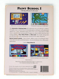Paint School I - Philips CDI Video Game (Compact Disc Interactive)