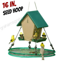 Songbird Essentials SEED HOOP SEEDHOOP 16" SEED CATCHER PLATFORM BIRD FEEDER