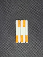 5  Ceramic Bat One Hitter Cigarette Style Pipe LARGE Dugout 3 inch Ceramic Pipe