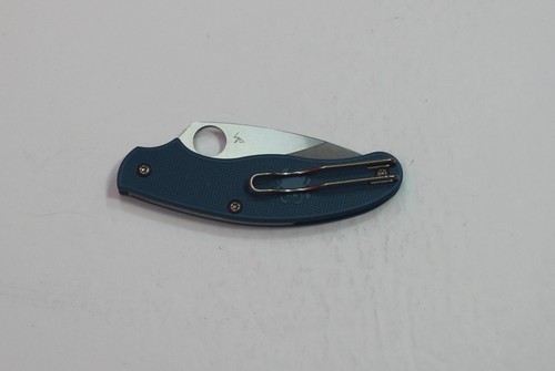 NEU unbenutzt nummeriert Spyderco C94SBL First Gen GIN-1 UK Pen Modell Klappmesser - Bild 3 von 9