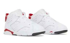 JORDAN 6 RETRO TD "RED OREO" WHITE / RED-BLACK DV3606 162 TODDLER