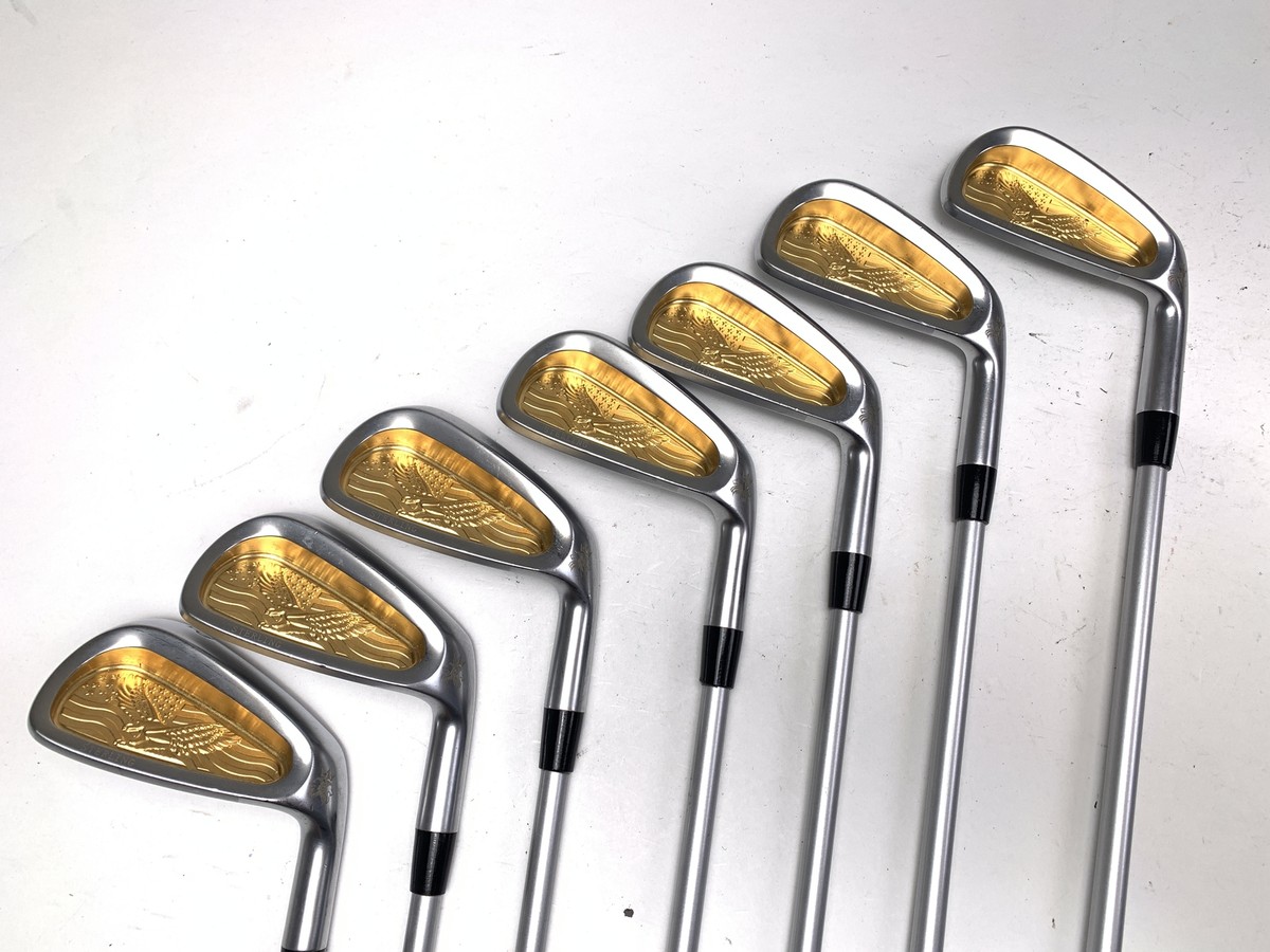 Sterling Golf Gold Eagle Iron Set 4-PW Mitsubishi Rayon OTi