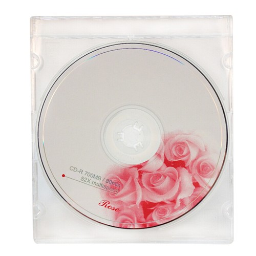 10 PCS CD-Hülle Media-Video-Aufbewahrungskoffer CD-Aufbewahrungshalter - Afbeelding 12 van 12