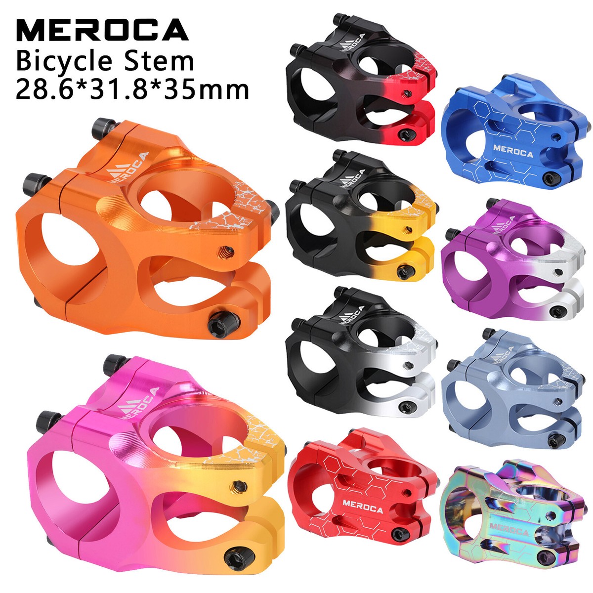 Ultralight Alloy Bicycle Short Stem MTB Mountain Bike