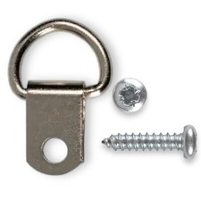 D Rings Nickel DRings D-Rings  Classic Framing Hang Picture Frame Photo Canvas