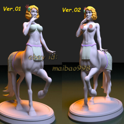 Female Centaur 3D Print Garage Kit Figure Model Kit Unassemble Unpainted GK