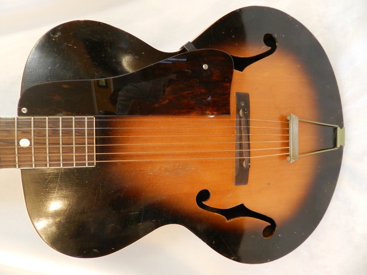 Vintage 1930s Kalamazoo KG-31 Archtop Acoustic Guitar Made by