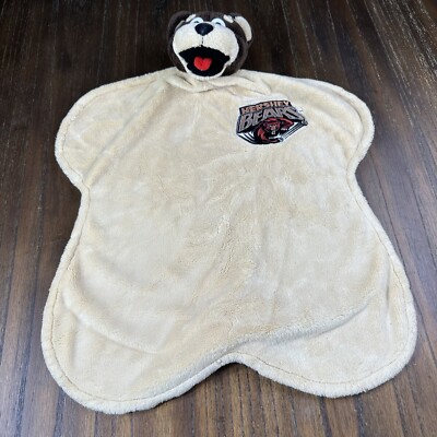 Rare Hershey Bears Hockey Baby Lovey Stuffed Animal toy Coco