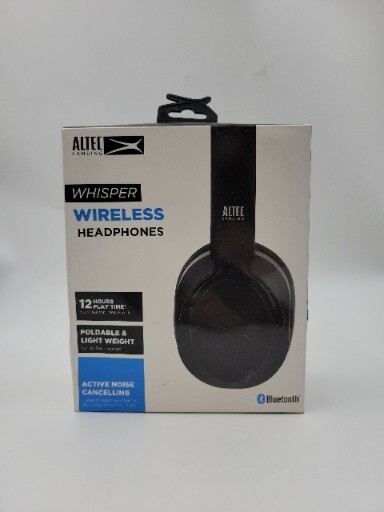 ALTEC LANSING WHISPER WIRELESS BLUETOOTH HEADPHONES Noise
