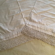 Antique Pair of Amazing 36&rdquo; X 28&rdquo; Pillow Shams