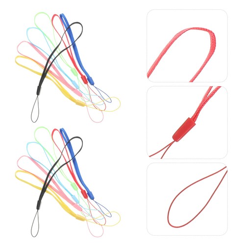 50 Pcs Mobile Phone Cord Colorful Flat Hand Wrist Lanyard Miss Strap - Zdjęcie 12 z 12