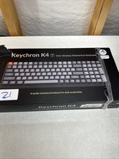 Keychron K4 Layout 100 Keys Wireless Bluetooth Mechanical Gaming Keyboard