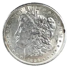 1896-O Morgan Dollar  AU/UNC. 90% Silver $1 US Coin # 2718