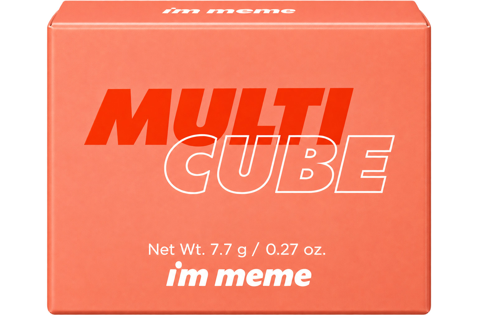 I'm Meme Multi Cube Eyeshadow and Blush Palette - 03 Baked Ginger