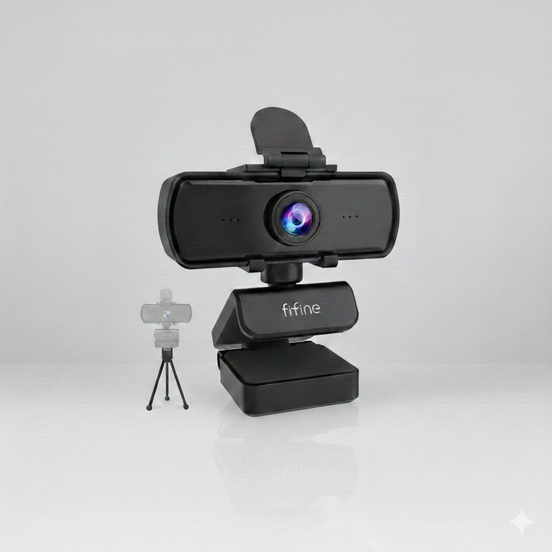 FIFINE K420 1440p Webcam with Mic - USB for Video Calls & Streaming