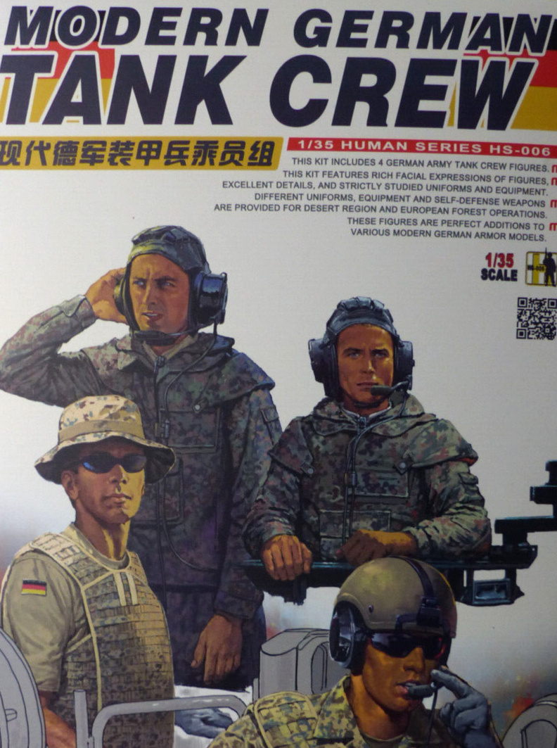 Meng-Model Mehrfarbig Modern German Tank Crew - Bild 2