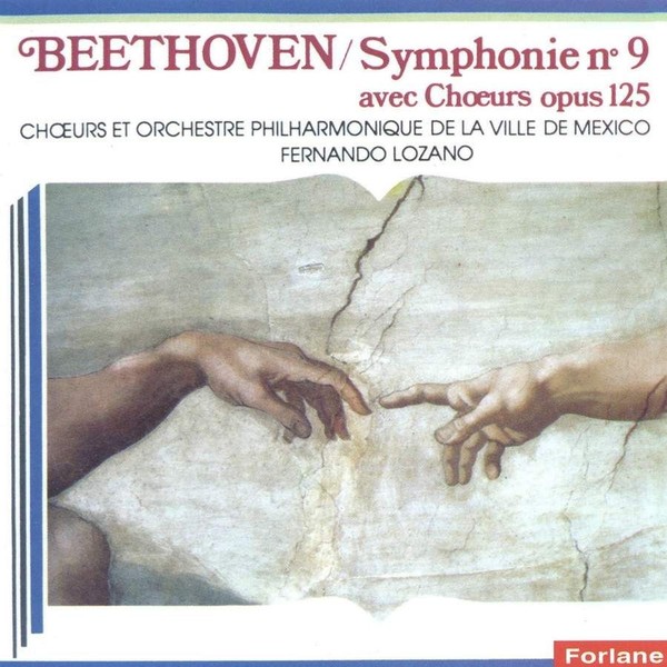 Audio Cd - Ludwig Van Beethoven - Symphony No.9 Op 125 - Forlane -D- Neu-image