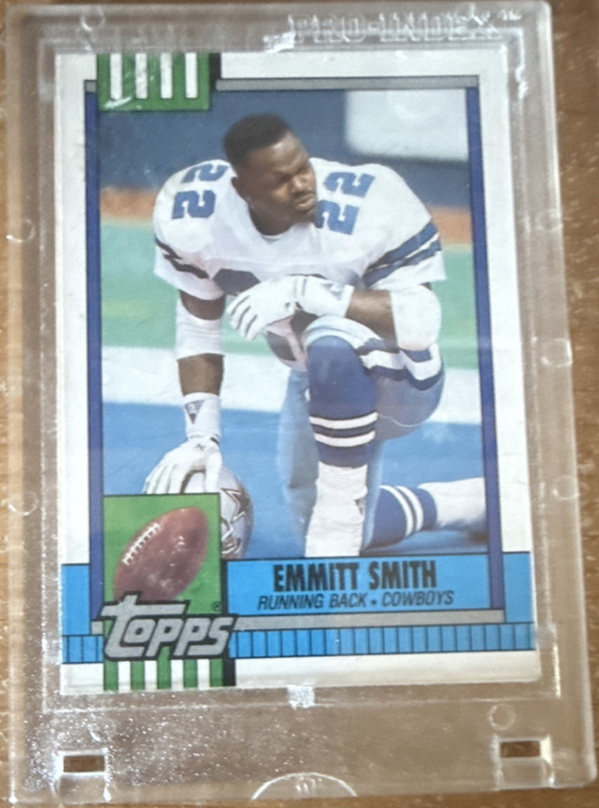 Topps 1990 Topps Traded Emmitt Smith Rookie #27T Dallas Cowboys Football Card